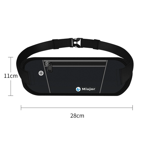 Дорожная спортивная поясная сумка подходит для мужчин и женщин, наклейки для спортзала, водонепроницаемое ультратонкее снаряжение, невидимый маленький ремень, для бега
