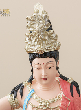 自在观音菩萨摆件佛像雕塑
