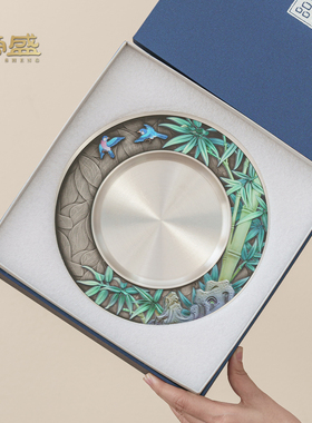 榜盛纯锡纪念奖牌企业公司纪念