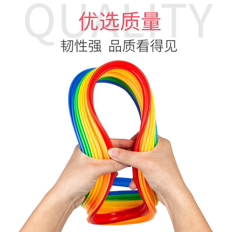 幼儿园儿童跳房跳格子圈圈户外玩具 和诵母婴感统训练器材/教学设备