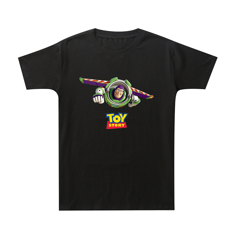 玩具总动员周边迪士尼巴斯光年t恤 细逸T恤