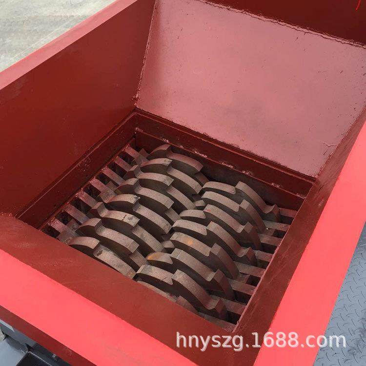 橡胶管道撕碎机塑料水果筐粉碎机PE管排水管大蓝桶双轴破碎机,淘宝优惠券,粉丝福利购,淘宝优惠卷