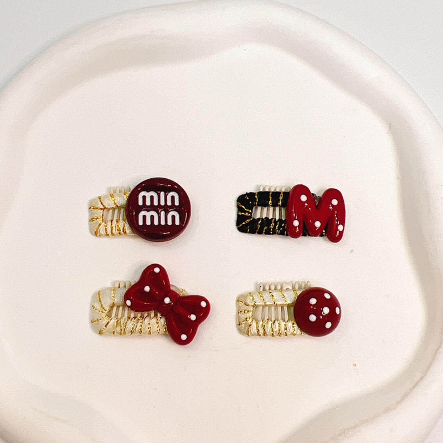 新款约克夏红色蝴蝶结头饰宠物发夹狗狗发卡马尔济斯卡子小狗夹子,淘宝优惠券,粉丝福利购,淘宝优惠卷