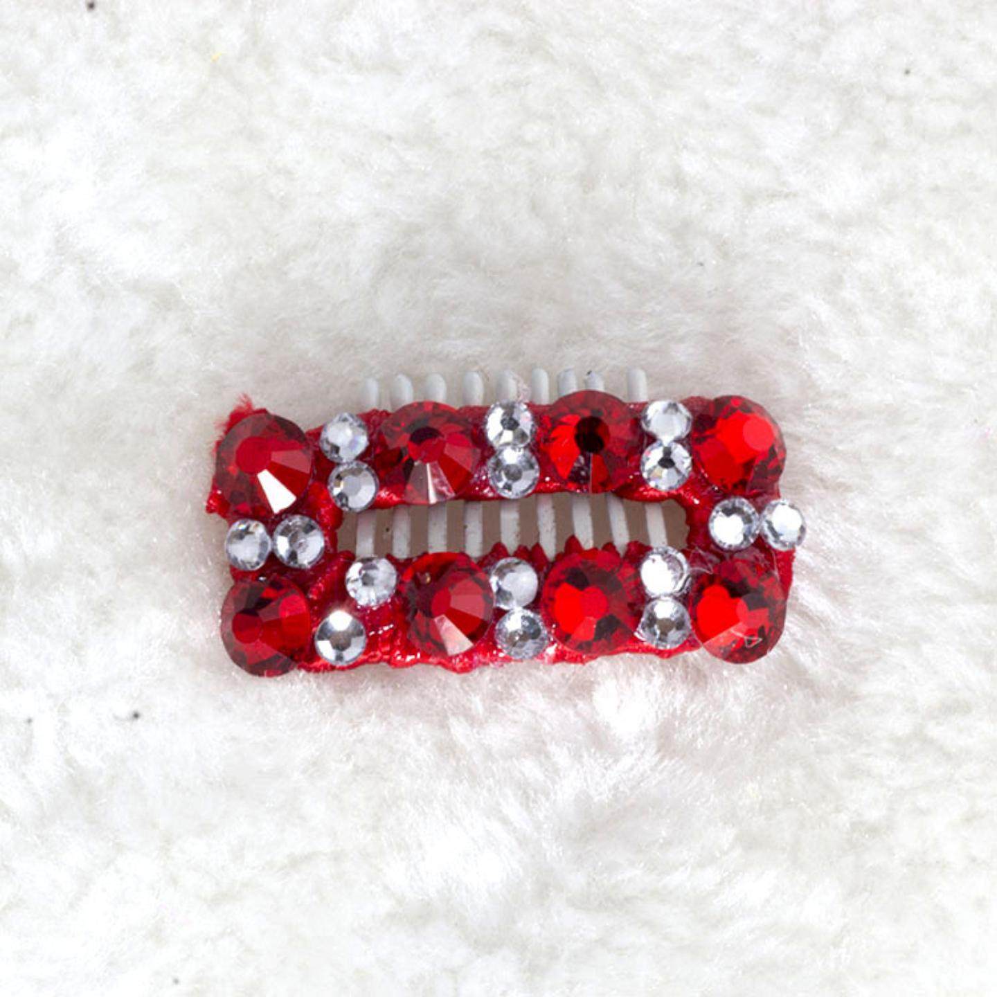 马尔济斯满钻小狗狗发卡宠物饰品猫狗通用手工发饰刘海发夹碎毛夹,淘宝优惠券,粉丝福利购,淘宝优惠卷