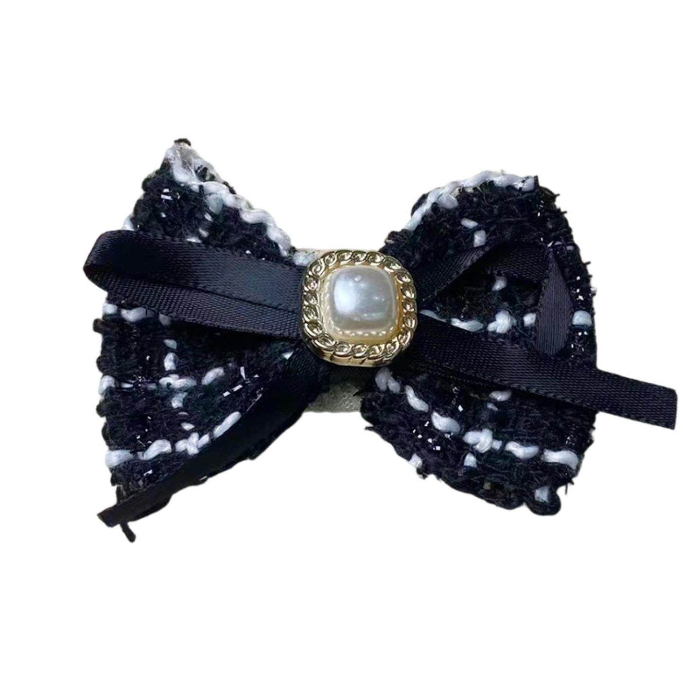 新款狗狗发夹小香风宠物bb夹蝴蝶结发饰英伦风马尔济斯泰迪可爱狗,淘宝优惠券,粉丝福利购,淘宝优惠卷