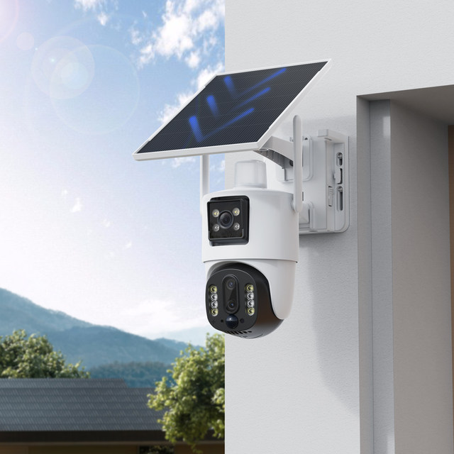 Solar monitoring without electricity and network can see clearly up to 1000 meters