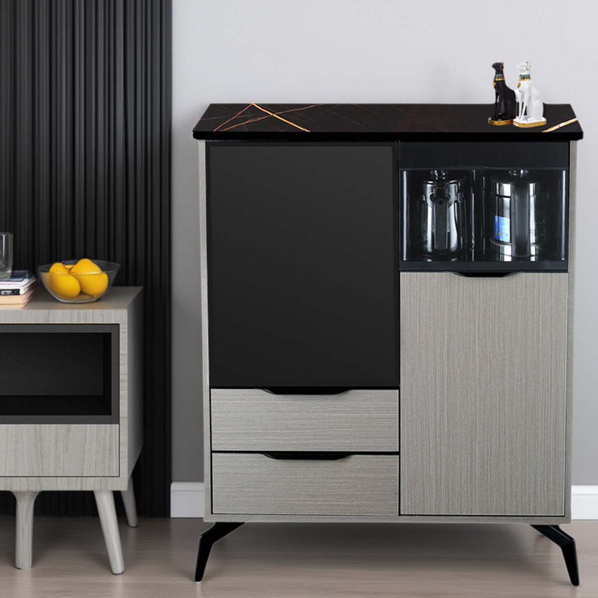 Meilingda 2025 new smart solid wood tea bar machine