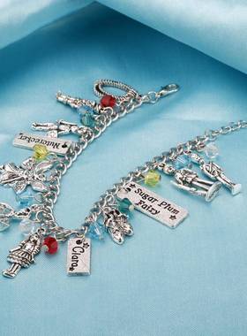 2018新款电影周边胡桃夹子与四个王国合金组合手链女士手链