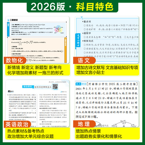 2027高中必刷题数学物理化学生物必修一1二人教版狂k重点语文英语文历史地理政治新高一高二上2026下册选修一123新教材同步练习册 - 图1