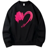 MZWZ Черная толстовка с капюшоном подходит для мужчин и женщин, демисезонная цветная куртка, осенняя, круглый воротник, подходит для подростков