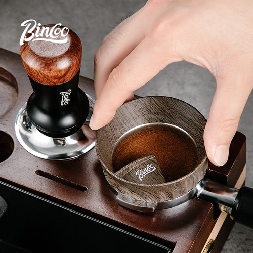 bincoo接粉环咖啡布粉器51/58mm咖啡机手柄防飞粉圈磁吸接粉器 - 图1
