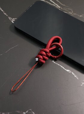 适配古风服饰搭配小挂饰简约钥匙扣露营小物衔接挂绳轻装出行装备