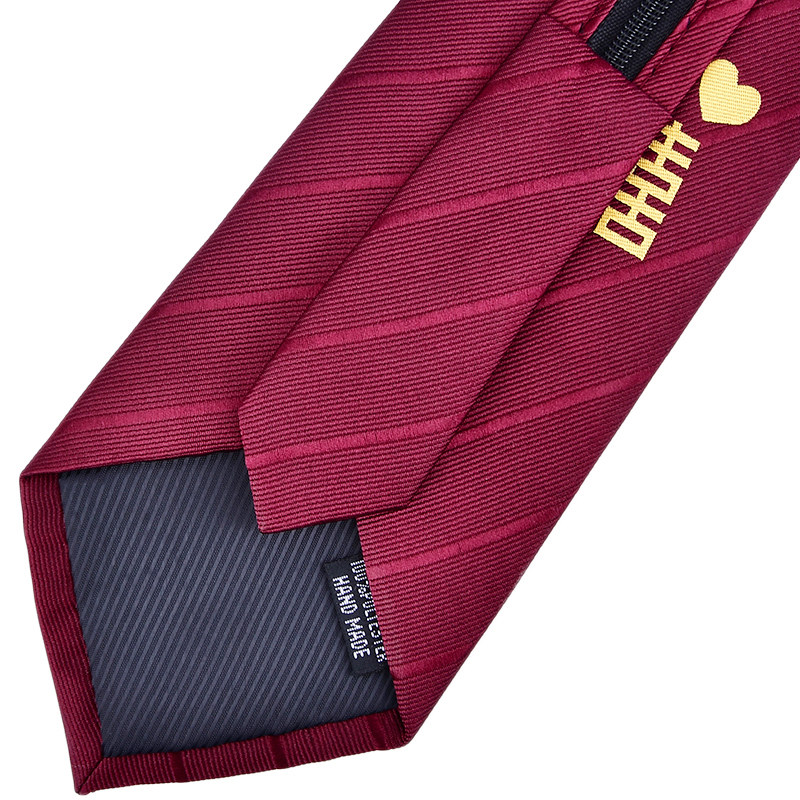 拉链领带红色新郎结婚男士婚礼正装8cm礼服酒红色斜纹易拉得懒人,淘宝优惠券,粉丝福利购,淘宝优惠卷