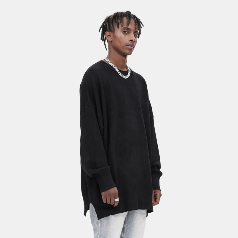 btw秋冬多色基础款打底情侣针织衫 BACK TO WILD针织衫/毛衣