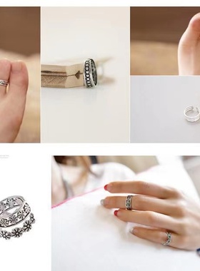 new alloy foot rings women jewelry toe ring openin