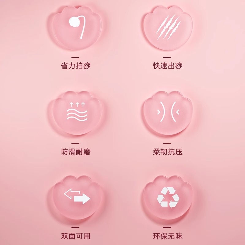 拍痧板硅胶经络拍打拍拍棒敲打按摩健身锤背捶腿神器养生专用疏通 - 图3