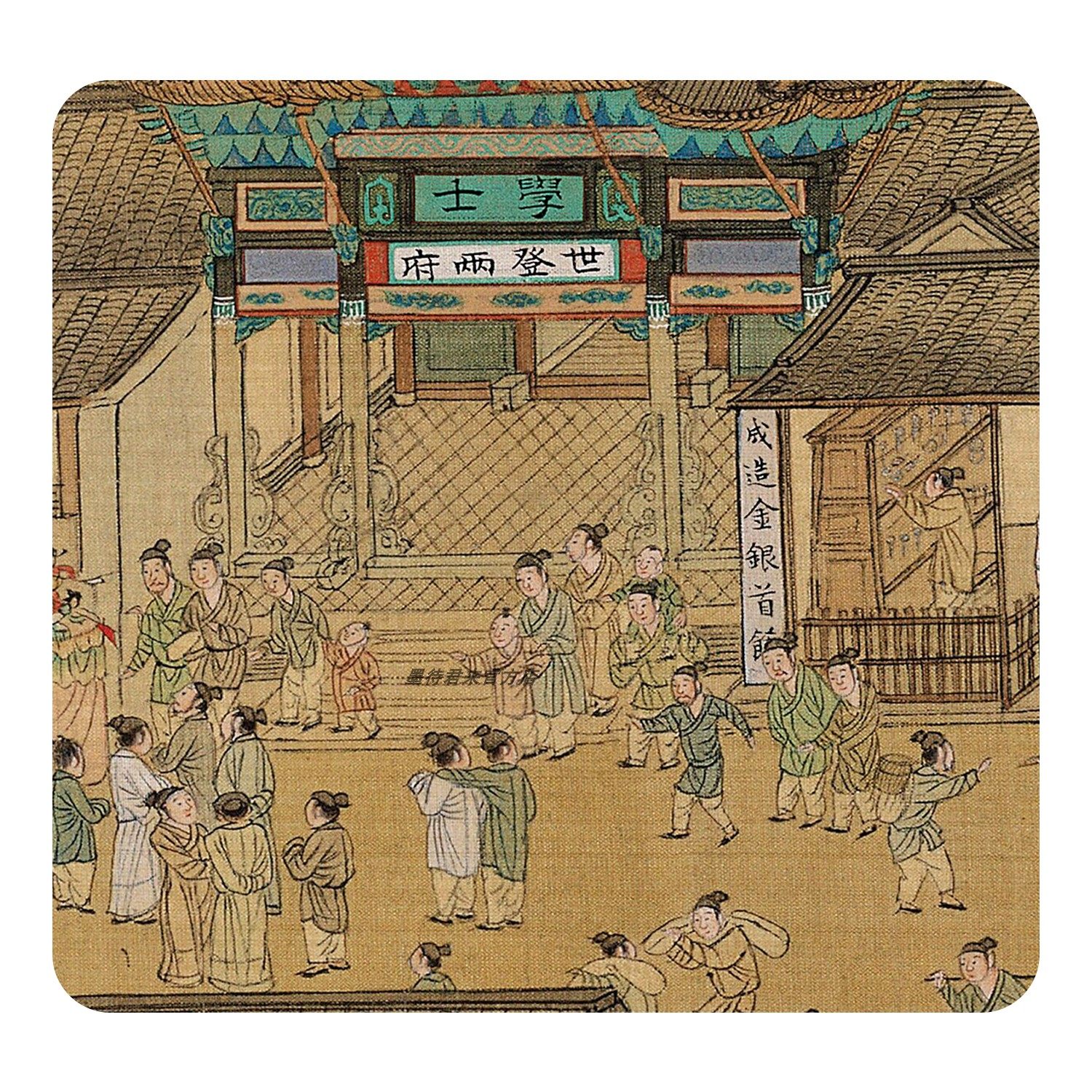 明代仇英画张择端《清明上河图》全景图高清原大复制临摹挂画长卷,淘宝优惠券,粉丝福利购,淘宝优惠卷