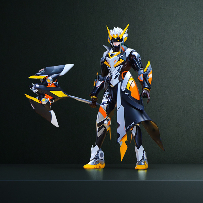 王者荣耀手办奇妙积木Keeppley王者荣耀手办孙策孙尚香白起机甲模型拼装玩具礼