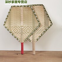 Summer Great Busfan old Bamboo woven fan Sunflower Fan Plantain Fan portable fan Woven Mosquito Repellent Na Cool Bamboo Fan