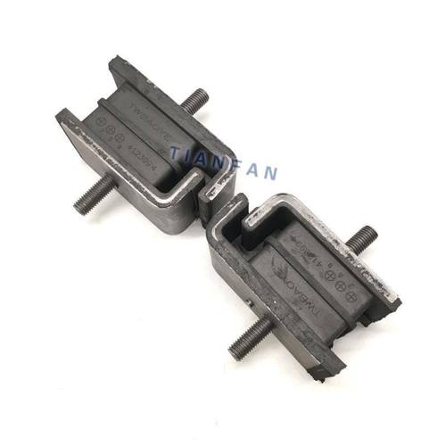 挖掘机配件 斗山大宇机脚胶 DH55-7发动机橡胶垫机脚垫减震胶垫 - 图0