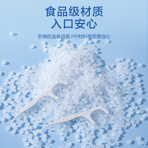 可孚100支剔牙线超细牙线棒家庭装一次性牙签成人可家用剔牙神器 - 图2