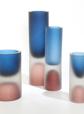 轻奢风玻璃加厚电视柜茶几装饰品