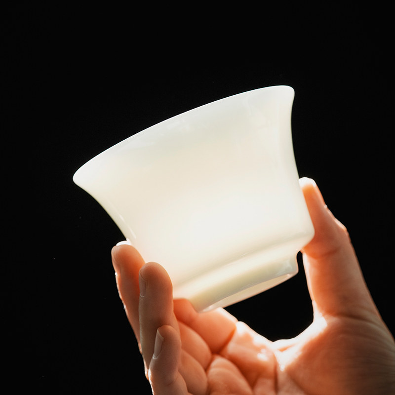 羊脂玉盖碗碗身白瓷描金盖碗单碗身三才盖碗茶碗茶杯陶瓷单卖配件,淘宝优惠券,粉丝福利购,淘宝优惠卷