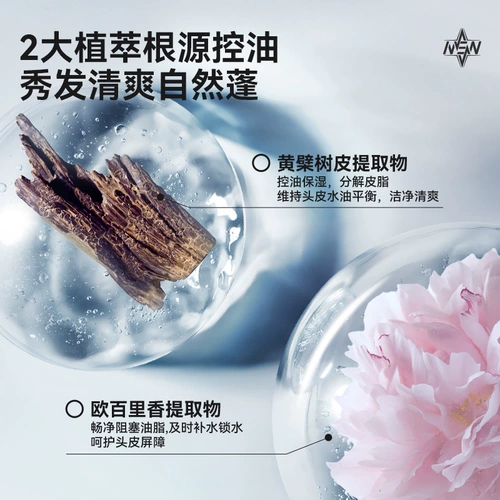 Мужской освежающий шампунь, контроль жирного блеска, против зуда, придает объем