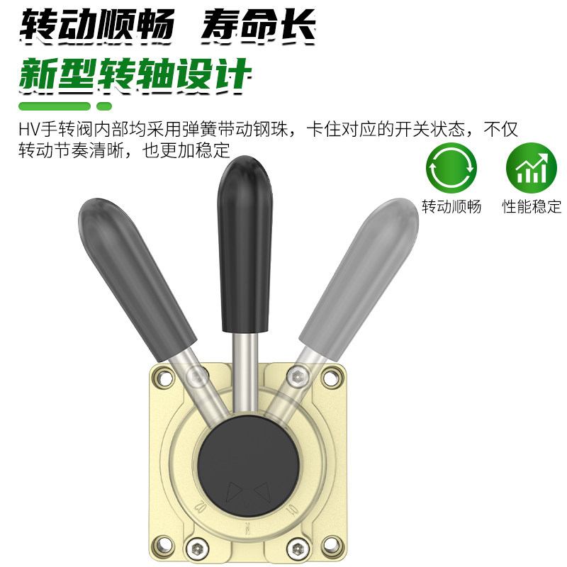 HV-02气动手转阀气缸控制阀200D手动阀300开关三位四通阀门手板阀,淘宝优惠券,粉丝福利购,淘宝优惠卷