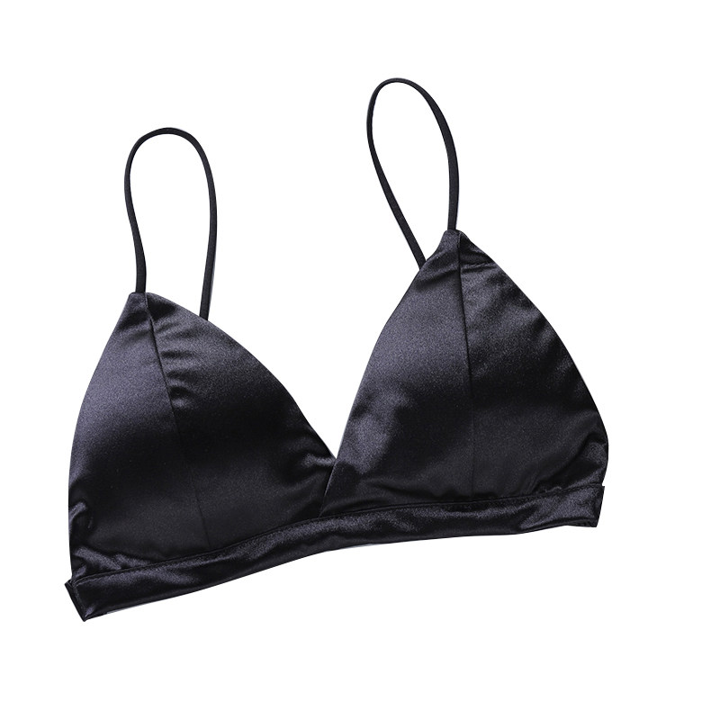 性感女无钢圈小胸聚拢细肩带平文胸 棒时代文胸