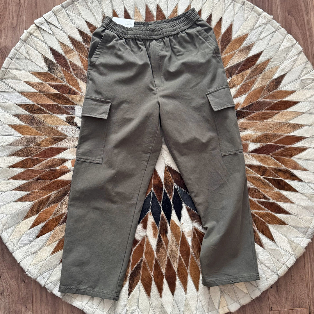 门店同款日系复古大口袋工装裤男女同款水洗棉休闲九分裤宽松长裤,淘宝优惠券,粉丝福利购,淘宝优惠卷