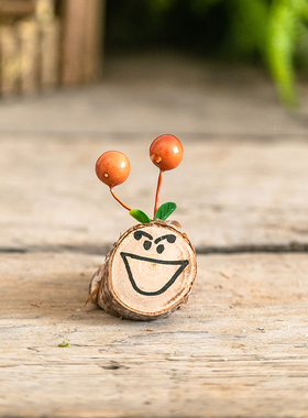 花觅桦木装饰可爱田园