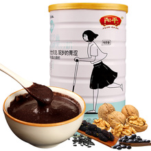 黑芝麻核桃黑豆粉600g现磨