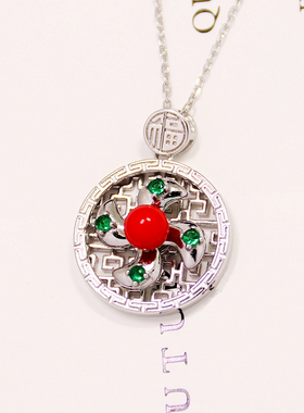 diy时来运转蜜蜡蓝珀镶嵌空托