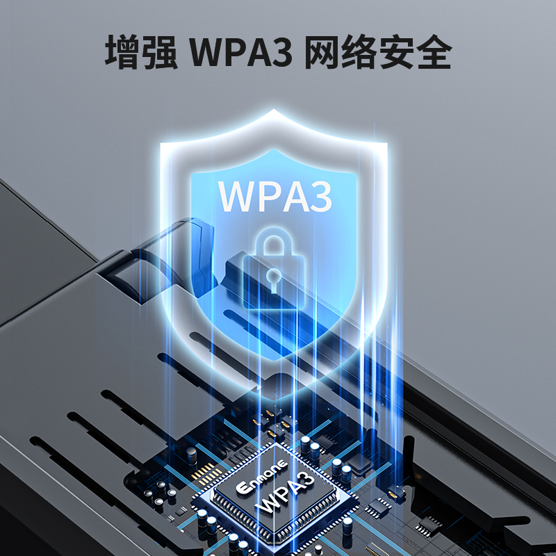 英曼无线网卡wifi6免驱动ax1800m单双频usb接口千兆2.5g台式机 5g笔记本电脑无线发射非ax210无限360增益天线 - 图3