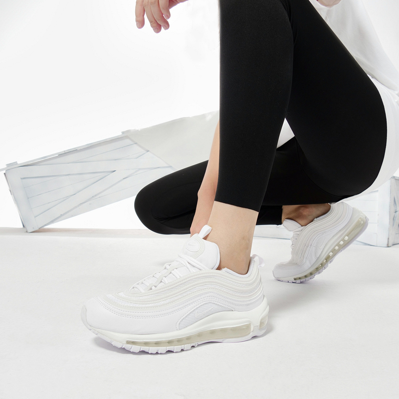 nike耐克女子AIR MAX 97子弹头气垫运动休闲鞋跑步鞋DH8016-100 - 图0