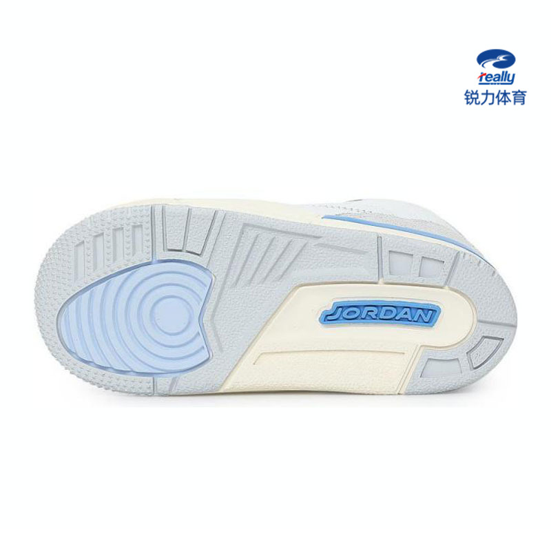nike耐克婴童男女AIR JORDAN AJ3运动实战篮球鞋锐力DM0968-101 - 图3