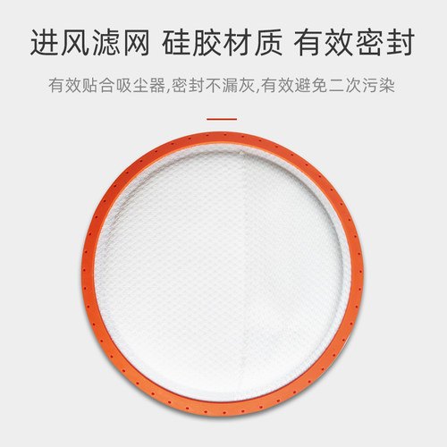 配美的吸尘器配件滤网C3-L148B/C5-L181B/VC14X3-FT进出风口滤芯 - 图1