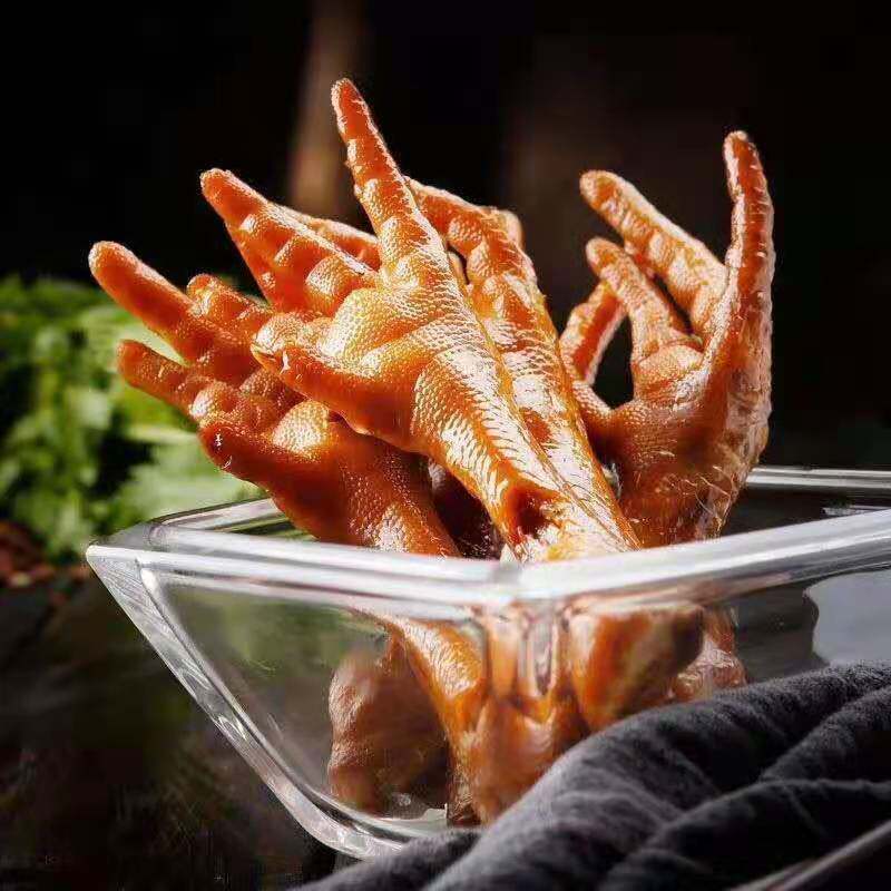 牡丹江华誉口口相传酱鸡手鸡爪子550g东北特产新鲜零熟食品小吃