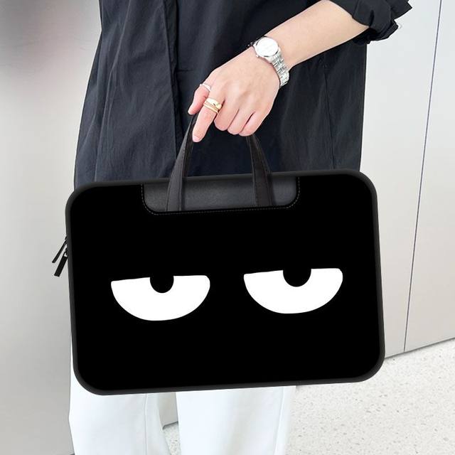 Cute funny laptop bag suitable for Apple 15.6-inch Huawei matebook 14 Lenovo Xiaoxin 14-inch cute 13-inch portable ladies 2024 new tablet storage bag