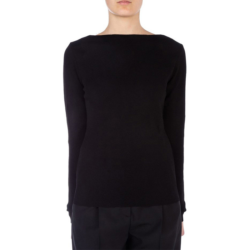 givenchy女士黑色蕾丝针织衫 丰尚海外毛针织衫