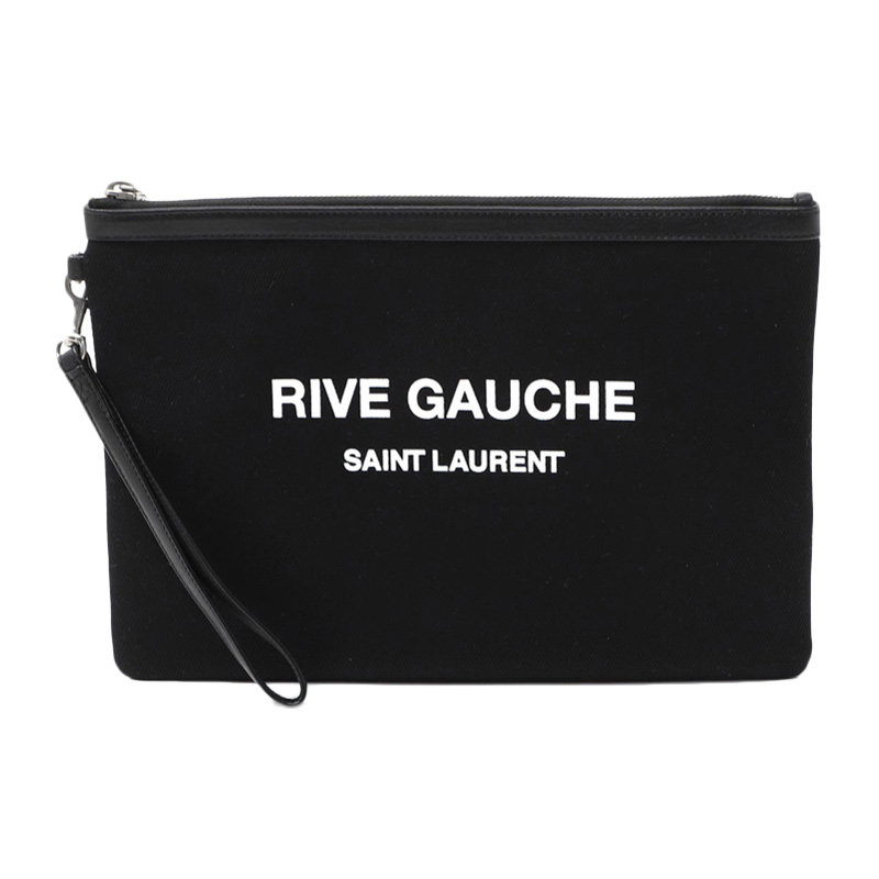 ysl /圣罗兰20春夏黑色经典化妆包 丰尚海外女士包袋
