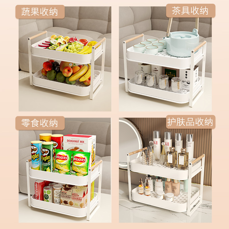 杯子收纳置物架双层茶杯架茶具收纳架杯子家用桌面放水杯沥水托盘,淘宝优惠券,粉丝福利购,淘宝优惠卷