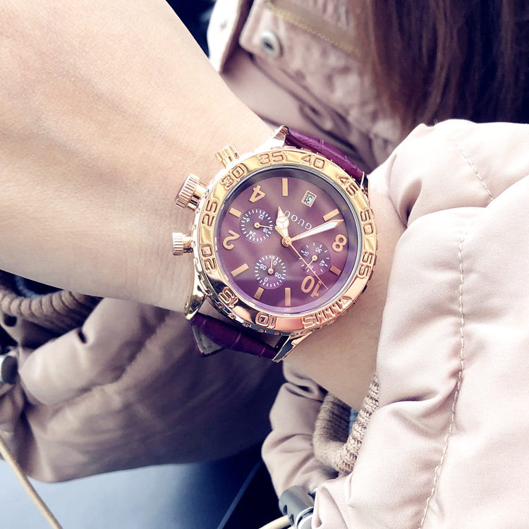 2022新品高级感霸气女简约气质手表 法洛蒂国产腕表