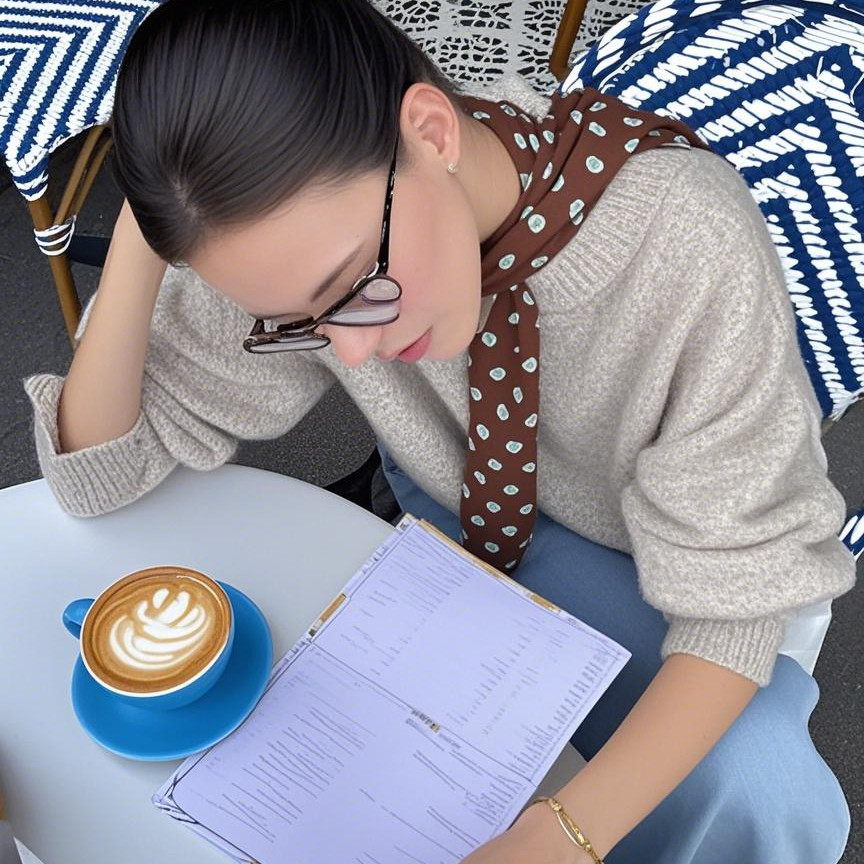 棕色波点丝巾印花高级百搭配饰系脖女2025年新款发带绑发长条围巾,淘宝优惠券,粉丝福利购,淘宝优惠卷