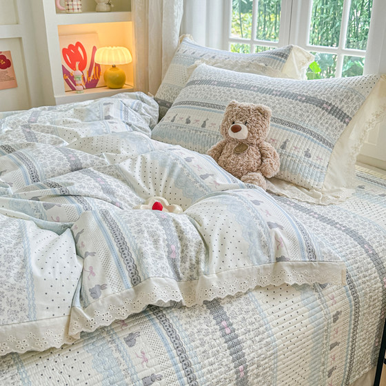 100% cotton bed cover