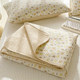Reversible pure cotton bed sheet