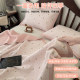 Summer Modal Tencel washed bed cover three-piece quilted quilted tatami soft and thickened cool single sheet