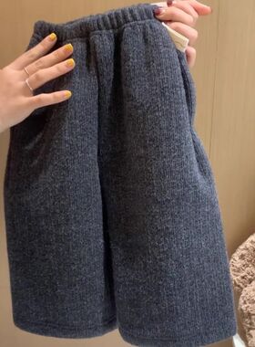 儿童秋冬新款加绒裤子女