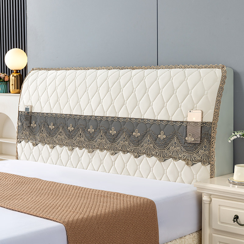 布艺全包床头罩套北欧风床头保护套木床头罩软包弹力夹棉床头套罩,淘宝优惠券,粉丝福利购,淘宝优惠卷